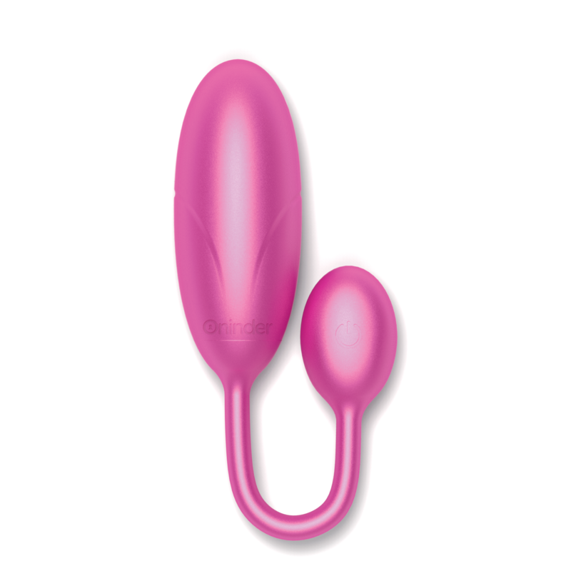 ONINDER – Œuf Vibrant Denver7 X 2,7 CM – Contrôle via Application – Rose ou Gris (Copie)