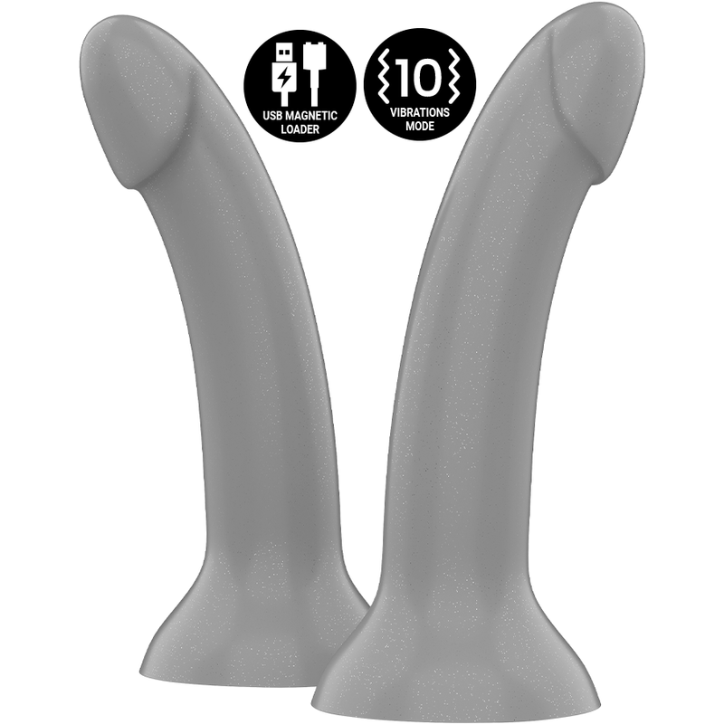 MYTHOLOGY – Rune Majestic – Gode S – Unisexe – Argent – Avec ou Sans Vibration