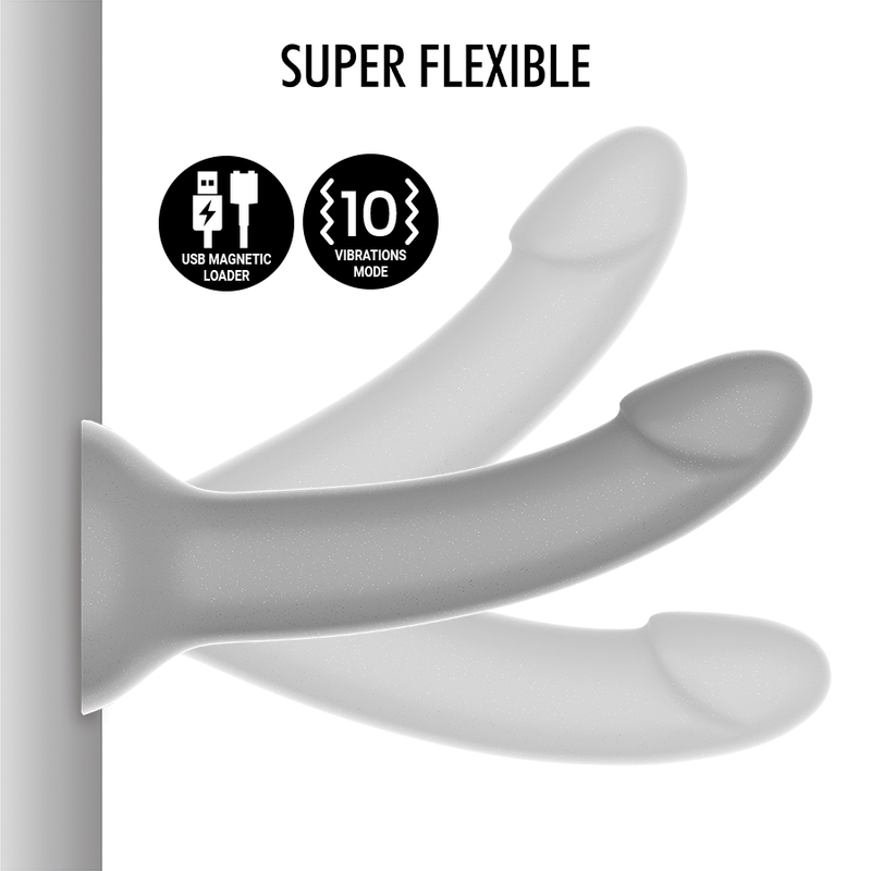 MYTHOLOGY – Rune Majestic – Gode S – Unisexe – Argent – Avec ou Sans Vibration