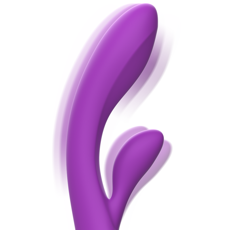 INTENSE – Luigi Rabbit – Vibromasseur Double Stimulation – Violet