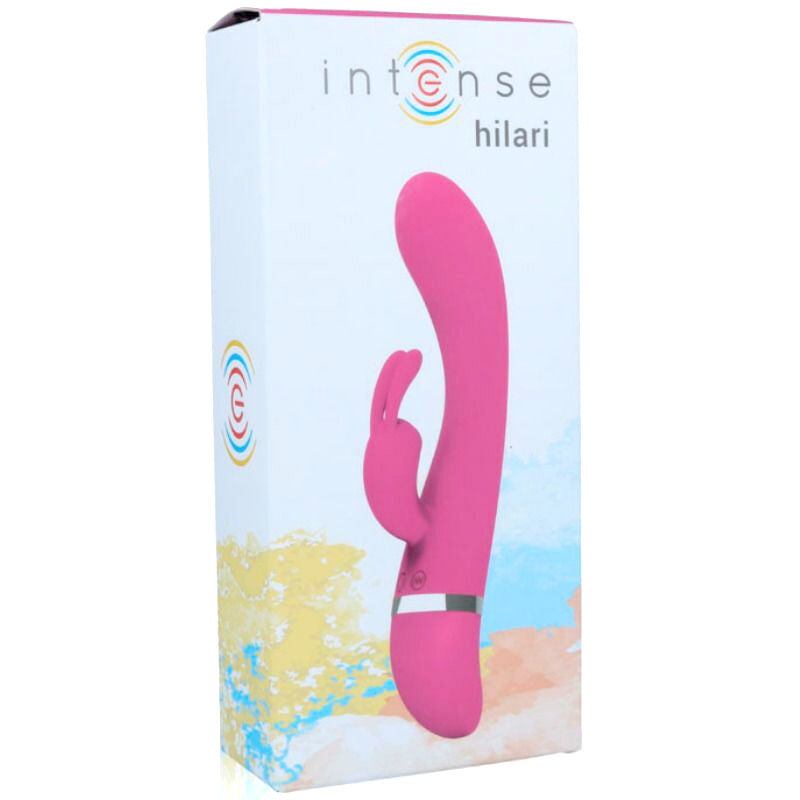 INTENSE – Vibromasseur Lapin de Luxe Hilari – Silicone Rose
