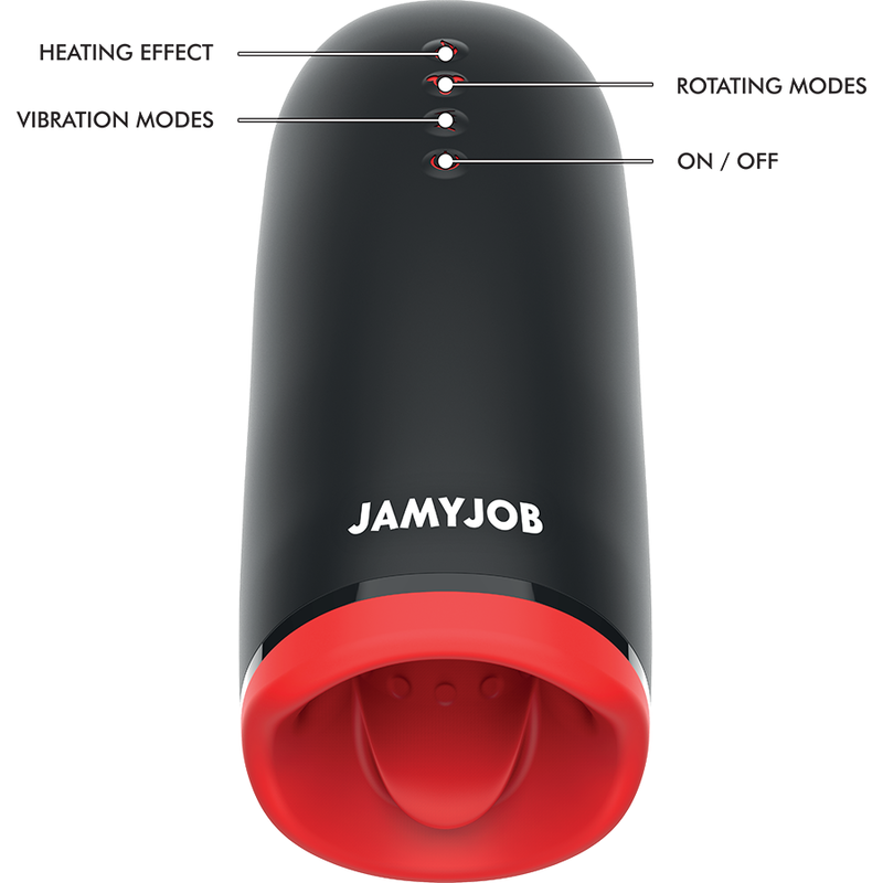 JAMYJOB – SPIN-X – Masturbateur Chauffant et Rotation