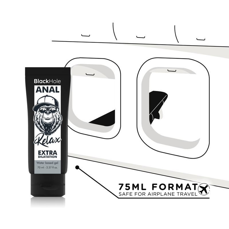 BLACK HOLE – Gel Dilatation Anale à l’Eau – 70 ml / 150 ml