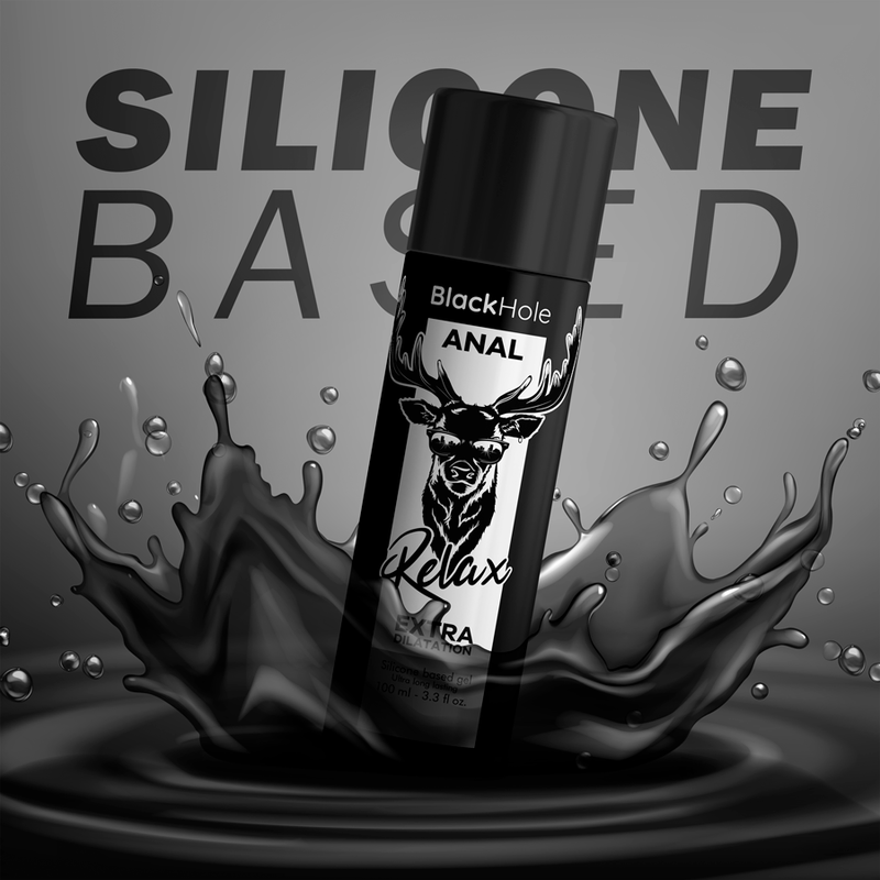 BLACK HOLE – Gel Silicone Dilatation Anale – 30 ml / 100 ml