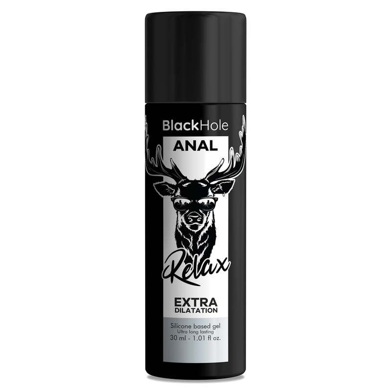BLACK HOLE – Gel Silicone Dilatation Anale – 30 ml / 100 ml