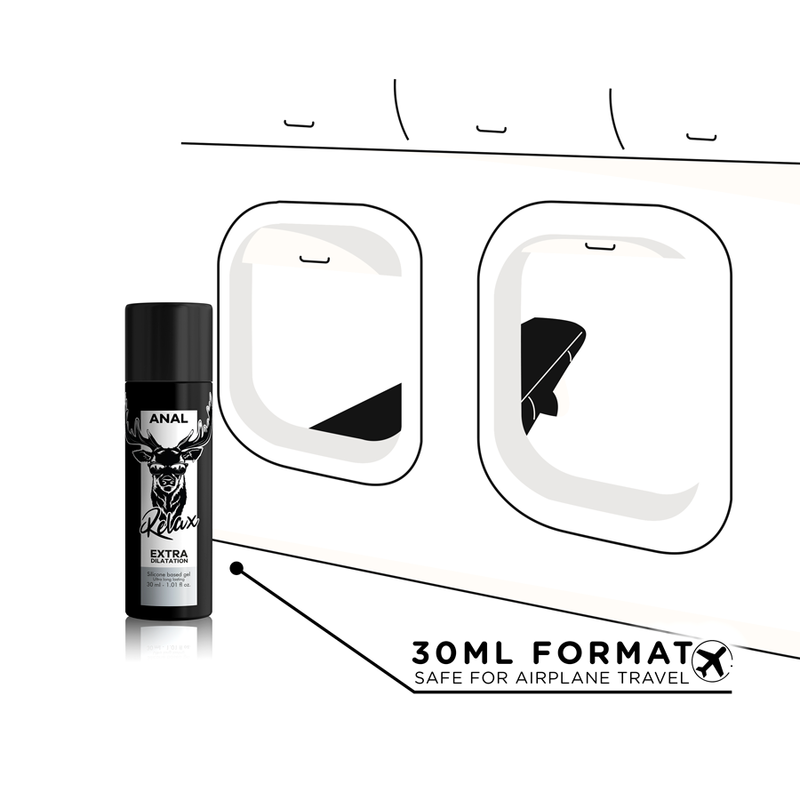 BLACK HOLE – Gel Silicone Dilatation Anale – 30 ml / 100 ml
