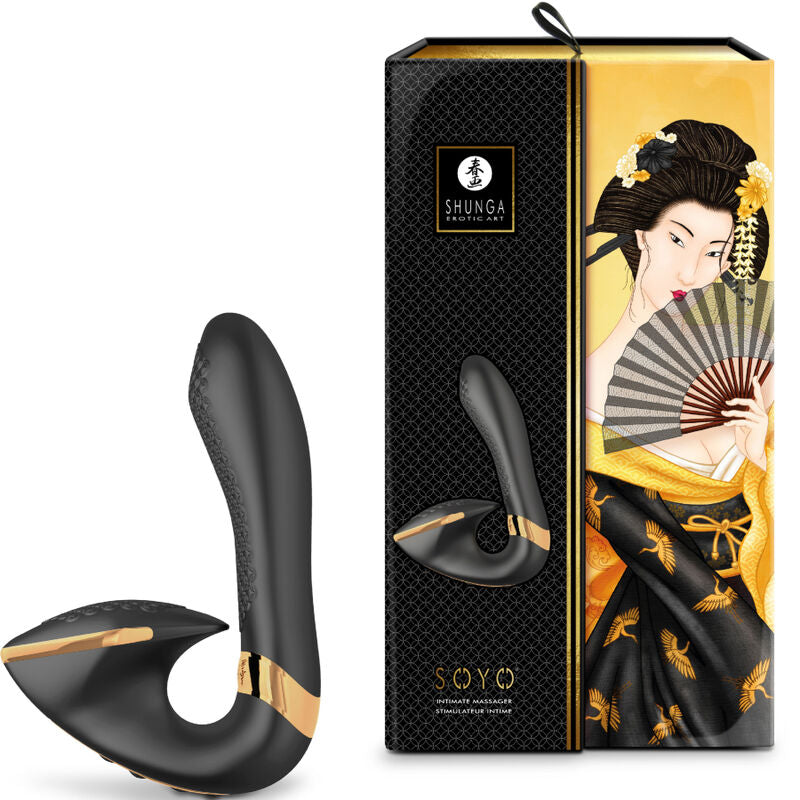 SHUNGA – Masseur Intime SOYO – Violet, Rose, Noir ou Fuchsia