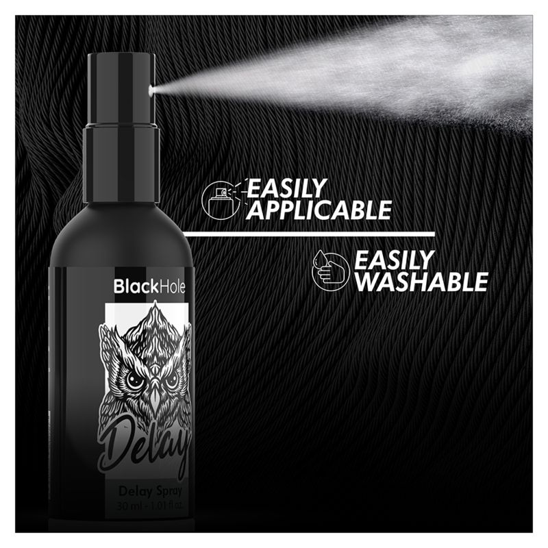 BLACK HOLE – Spray Retardateur Study Forte – 30 ml