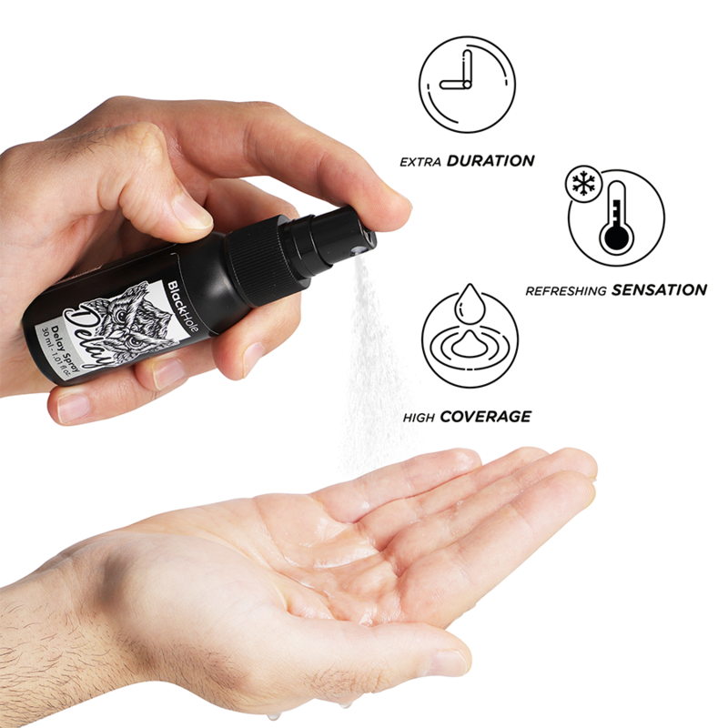 BLACK HOLE – Spray Retardateur Study Forte – 30 ml