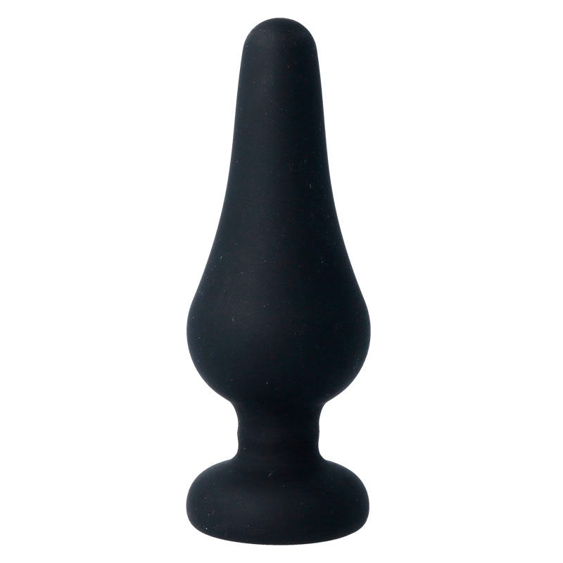 INTENSE – Plug Anal Pipo L – Silicone Noir – 13 cm