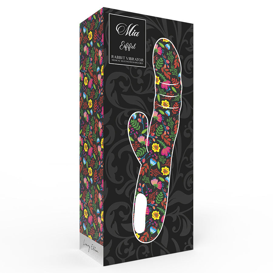 MIA – Eiffel – Vibromasseur Rotatif Point G & Clitoris – Turquoise Bleu